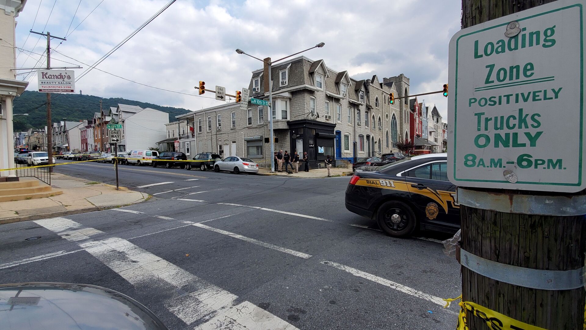 Shooting at North 10th and Spring streets in Reading
